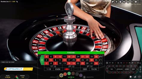  roulette live lottomatica